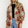 Sale Brody Plaid Teddy Jacket | outerwear