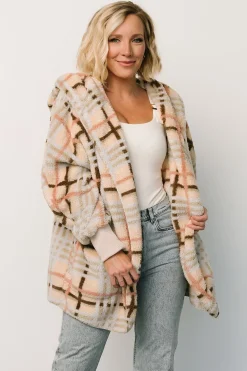 Online Brody Plaid Teddy Jacket | outerwear