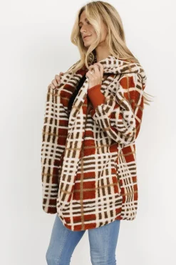 Sale Brody Plaid Teddy Jacket | outerwear