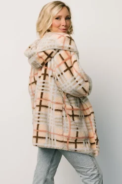 Online Brody Plaid Teddy Jacket | outerwear