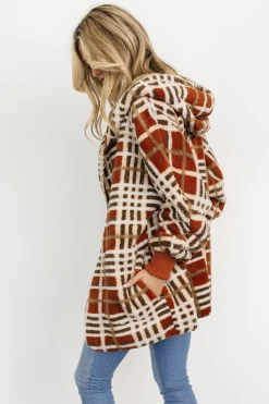 Sale Brody Plaid Teddy Jacket | outerwear