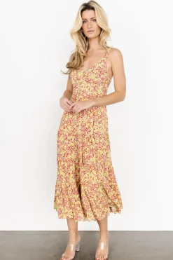 Clearance Campbell Tie Back Dress | midi dresses