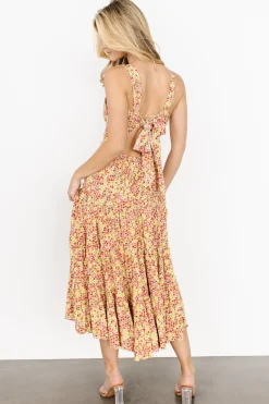 Clearance Campbell Tie Back Dress | midi dresses