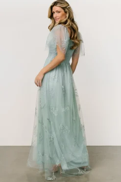 Hot Cassandra Tulle Maxi Dress | WEDDING SUITE | wedding guest