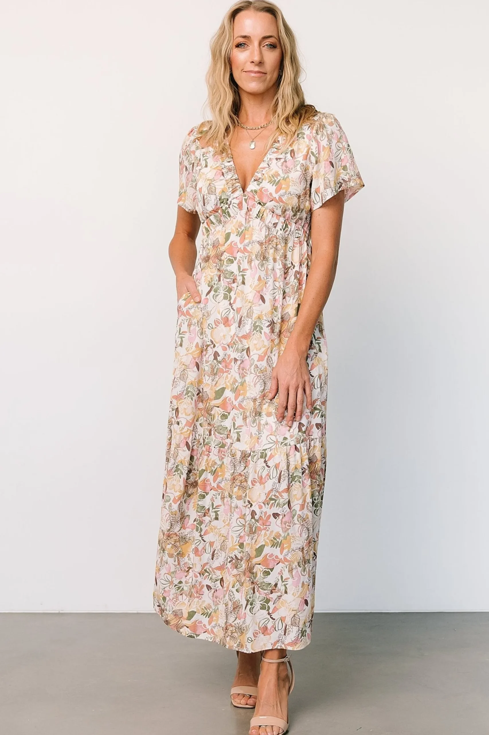 Sale Cassie Short Sleeve Dress | DRESSES | maxi dresses