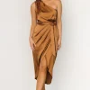 Cheap Celia One Shoulder Midi Dress | BEST SELLERS