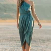 Best Celia One Shoulder Midi Dress | BEST SELLERS