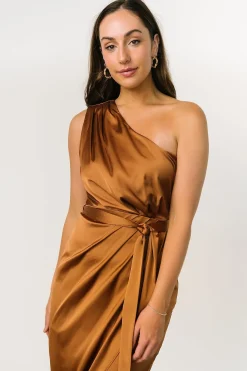Cheap Celia One Shoulder Midi Dress | BEST SELLERS