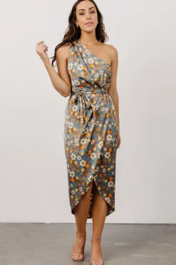 Hot Celia One Shoulder Midi Dress | BEST SELLERS