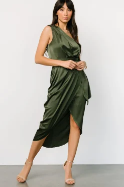 New Celia One Shoulder Midi Dress | BEST SELLERS