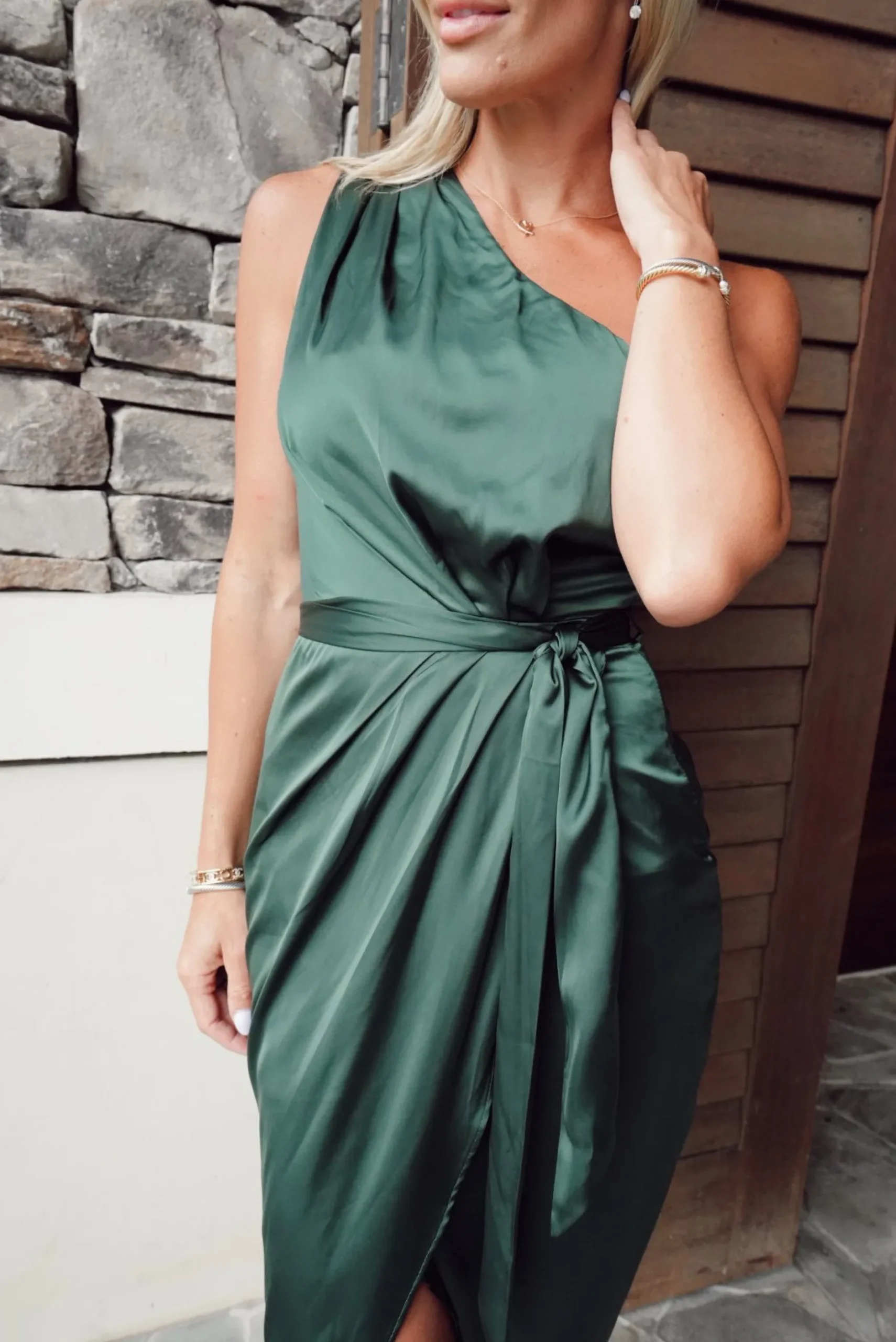 Store Celia One Shoulder Midi Dress | BEST SELLERS