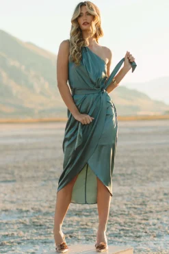 Best Celia One Shoulder Midi Dress | BEST SELLERS