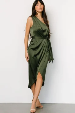 New Celia One Shoulder Midi Dress | BEST SELLERS