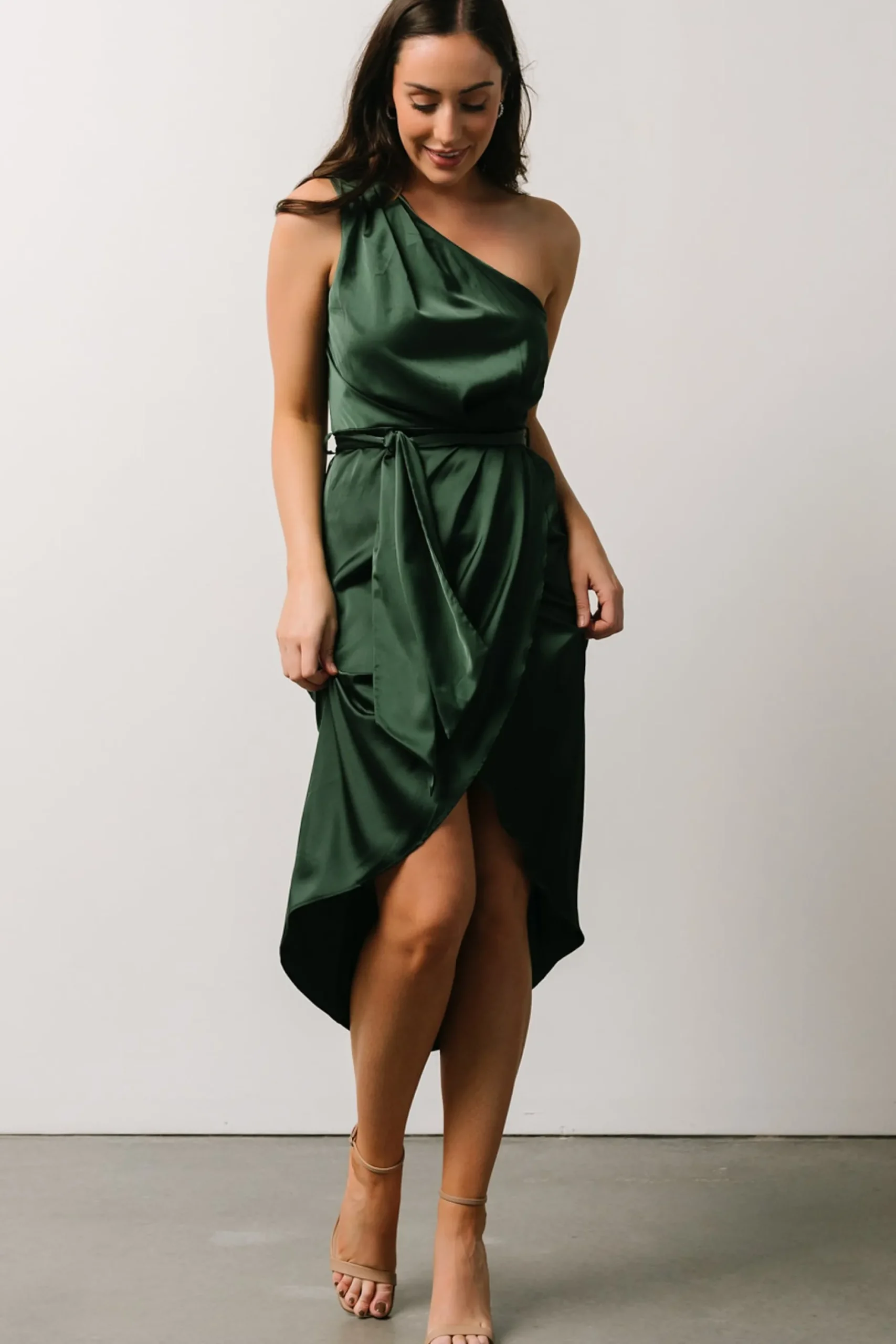 Store Celia One Shoulder Midi Dress | BEST SELLERS