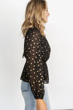 Best Sale Chandra Peplum Top | blouses + shirts