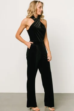 Clearance Cleopatra Velvet Jumpsuit | JUMPSUITS + ROMPERS