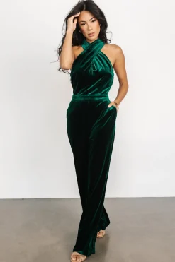 Online Cleopatra Velvet Jumpsuit | JUMPSUITS + ROMPERS