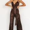 Cheap Darius Sequin Jumpsuit | JUMPSUITS + ROMPERS