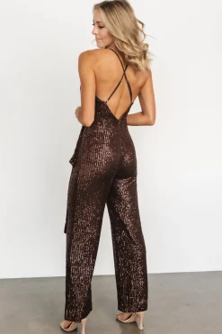 Cheap Darius Sequin Jumpsuit | JUMPSUITS + ROMPERS