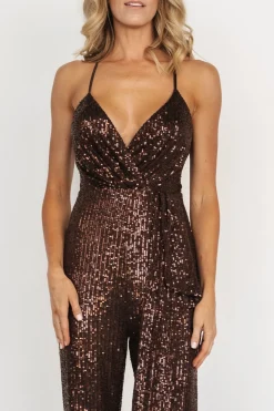 Cheap Darius Sequin Jumpsuit | JUMPSUITS + ROMPERS