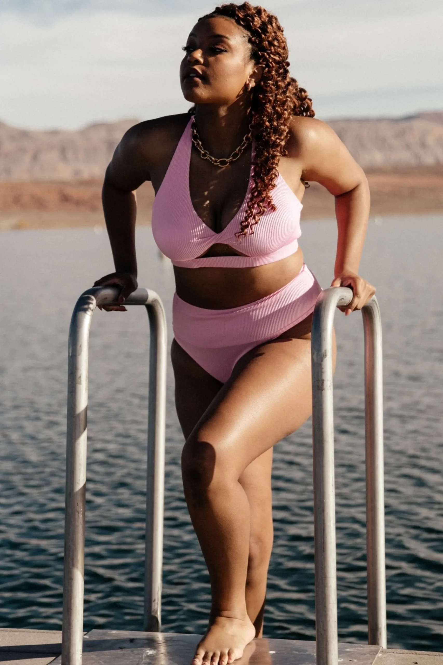 Discount Del Mar Ribbed Bikini Bottom | bikini