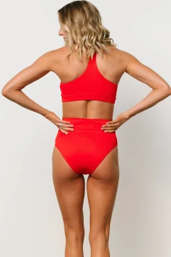 Cheap Del Mar Ribbed Bikini Bottom | bikini
