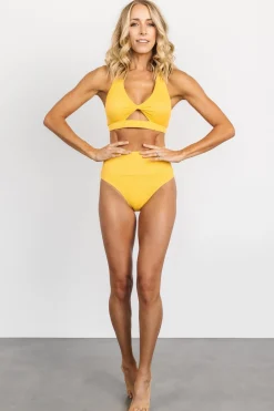 Sale Del Mar Ribbed Bikini Bottom | bikini