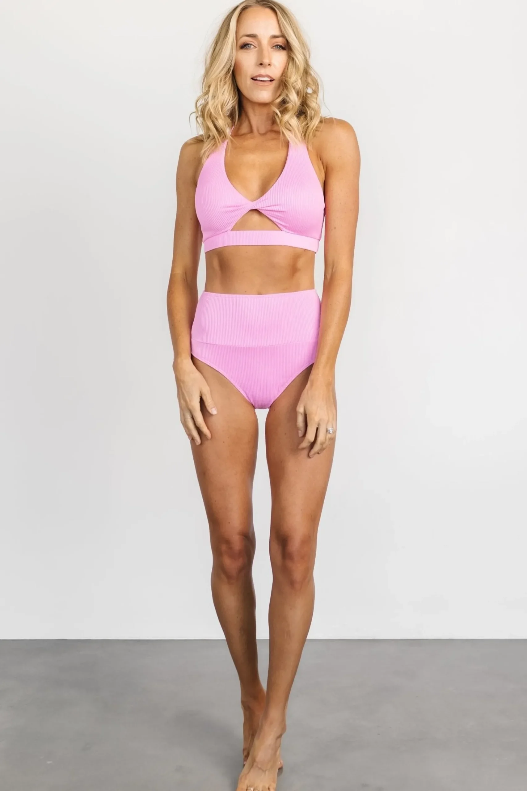 Discount Del Mar Ribbed Bikini Bottom | bikini