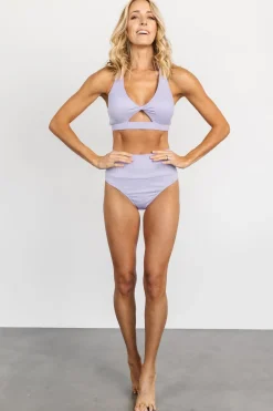Hot Del Mar Ribbed Bikini Top | bikini