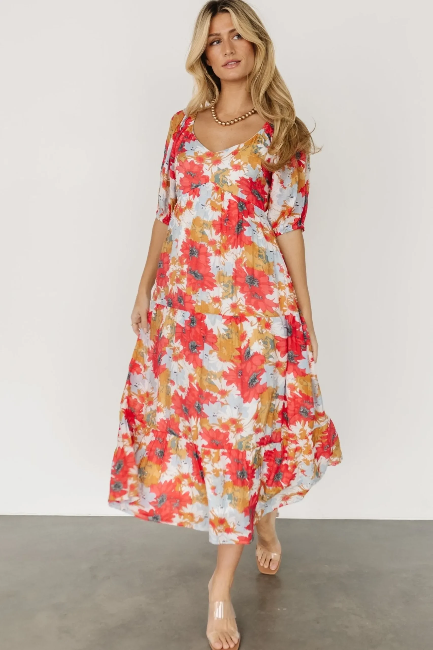 Online Denton Midi Dress | midi dresses | bump friendly