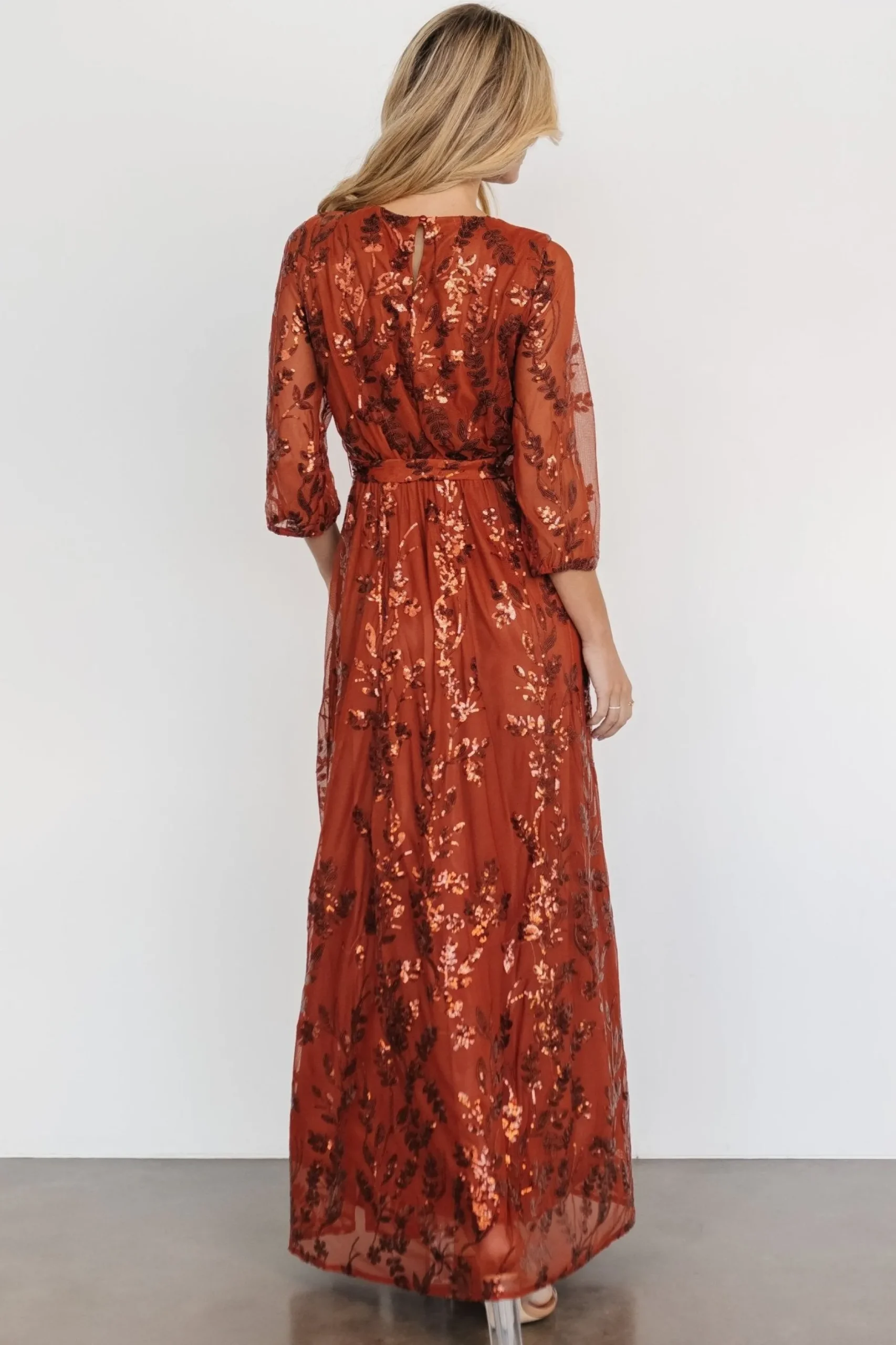 Discount Destiny Sequin Maxi Dress | COMING SOON