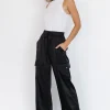 Cheap Drey Satin Pants | pants