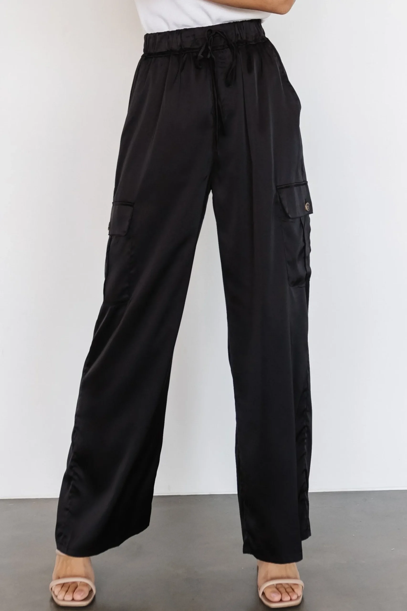 Cheap Drey Satin Pants | pants