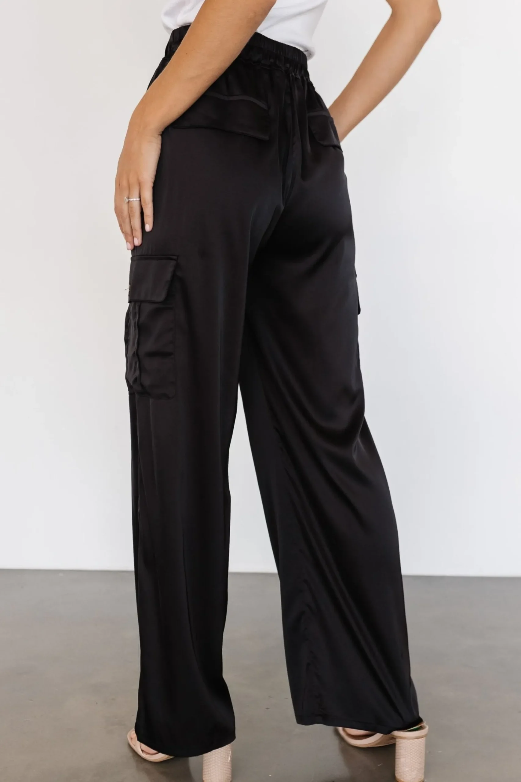 Cheap Drey Satin Pants | pants