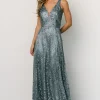 Discount Eliana Shimmer Gown | embellished + sequined