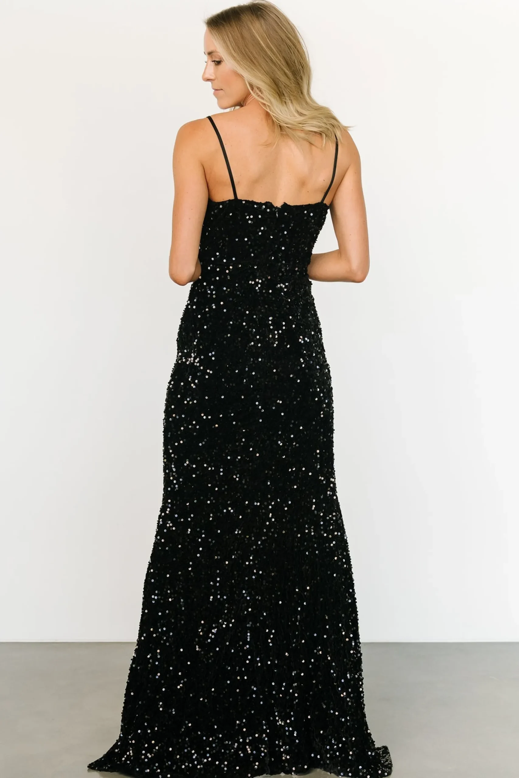 Fashion Emeris Sequin Gown | embellished + sequined