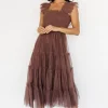 Discount Emma Smocked Tulle Dress | DRESSES | midi dresses