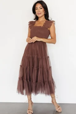 Discount Emma Smocked Tulle Dress | DRESSES | midi dresses