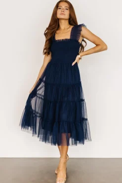 Best Sale Emma Smocked Tulle Dress | DRESSES | midi dresses