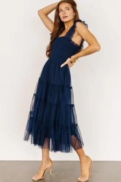 Best Sale Emma Smocked Tulle Dress | DRESSES | midi dresses