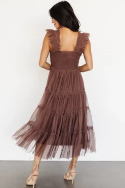 Discount Emma Smocked Tulle Dress | DRESSES | midi dresses