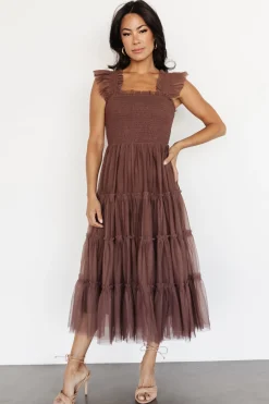 Discount Emma Smocked Tulle Dress | DRESSES | midi dresses