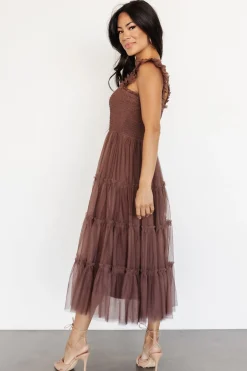 Discount Emma Smocked Tulle Dress | DRESSES | midi dresses