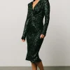 Clearance Estrella Sequin Midi Dress | embellished + sequined
