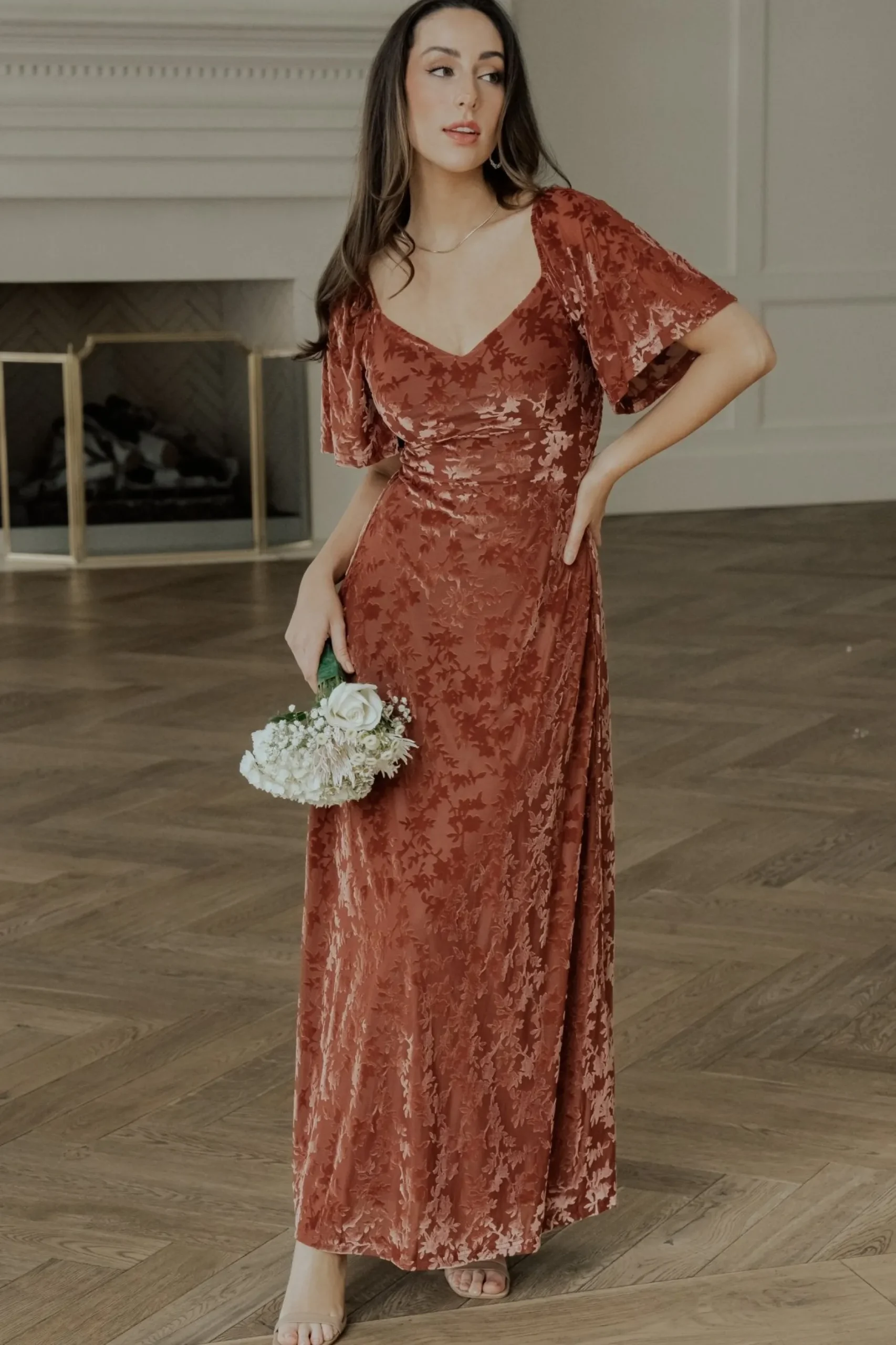 Cheap Everley Velvet Maxi Dress | maxi dresses | WEDDING SUITE