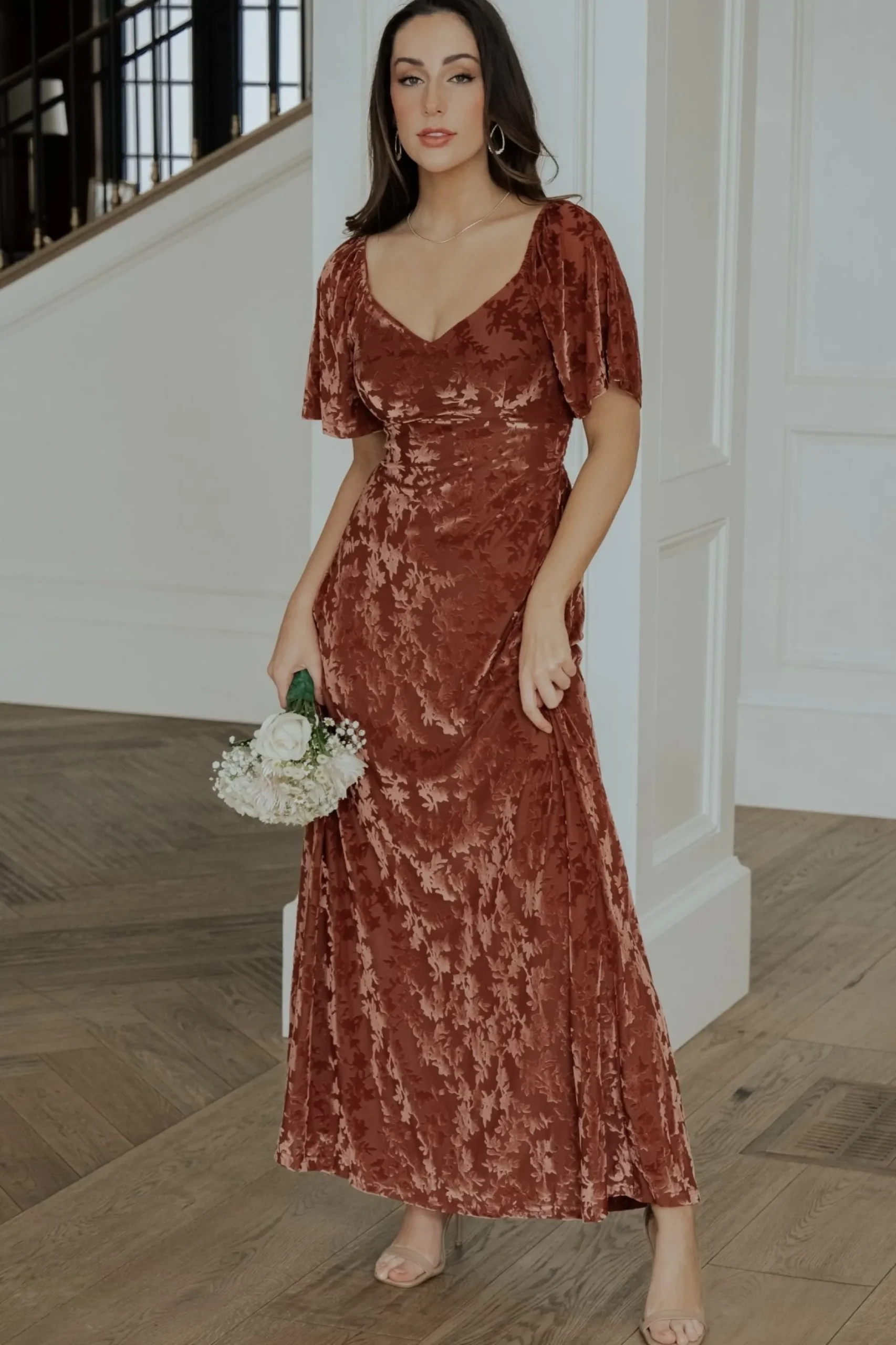 Cheap Everley Velvet Maxi Dress | maxi dresses | WEDDING SUITE