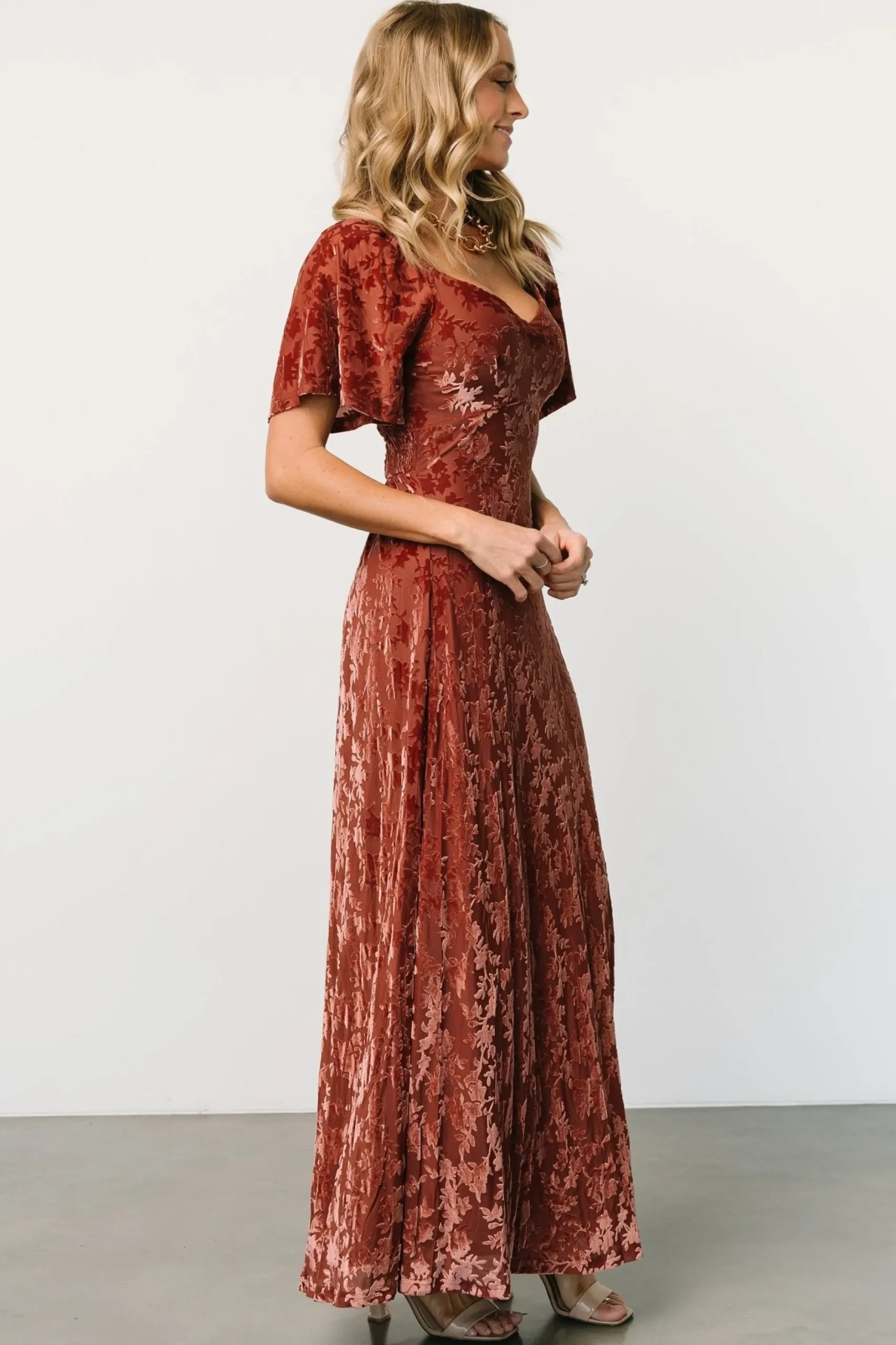 Cheap Everley Velvet Maxi Dress | maxi dresses | WEDDING SUITE