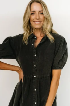 Cheap Fontana Puff Sleeve Short Dress | short dresses | EXTENDED SIZING