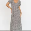 Best Sale Gables Puff Sleeve Maxi Dress | maxi dresses | EXTENDED SIZING
