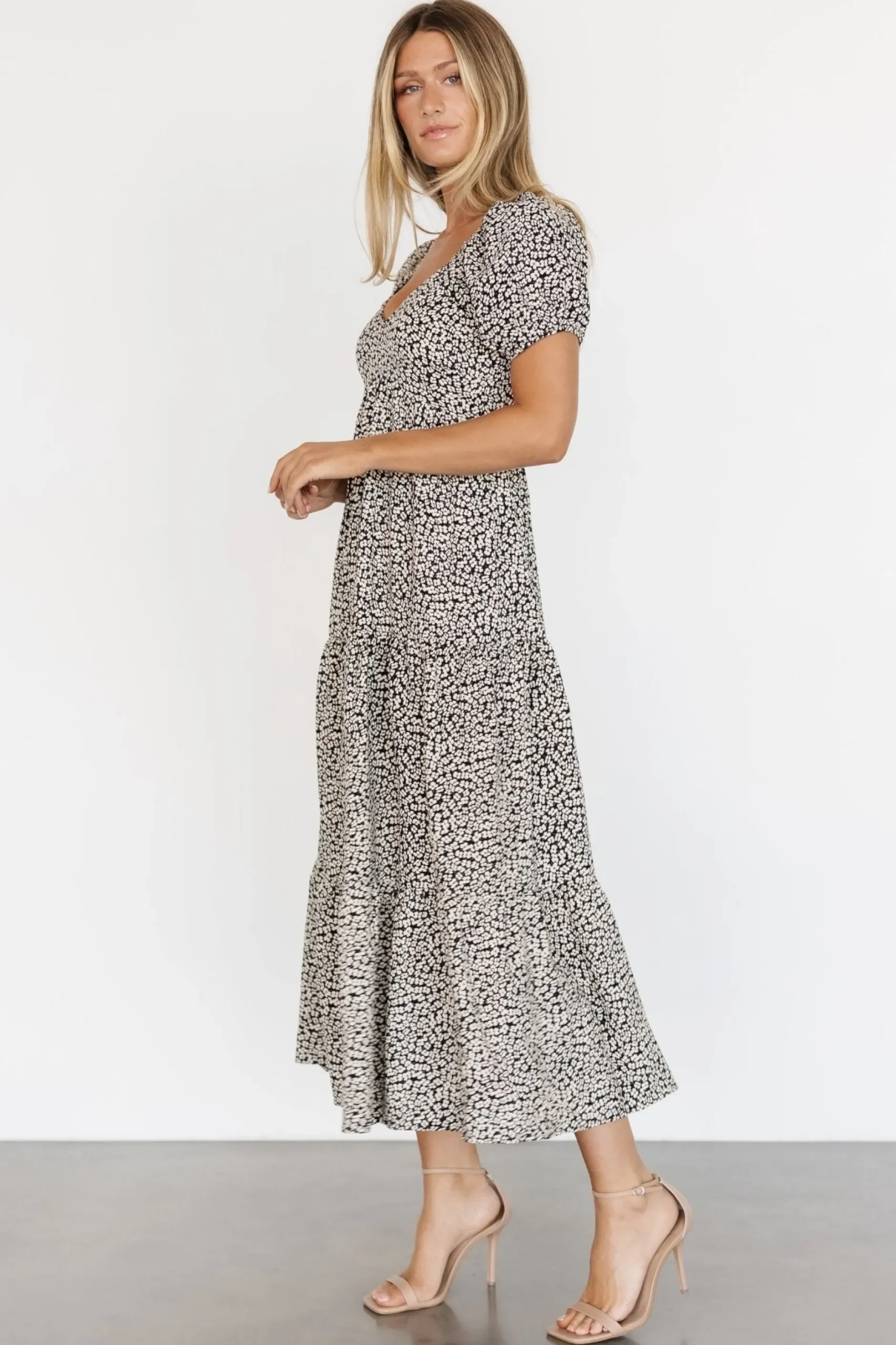 Best Sale Gables Puff Sleeve Maxi Dress | maxi dresses | EXTENDED SIZING